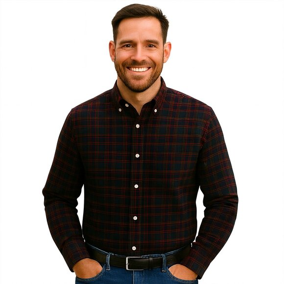 Cremieux Men's XL Multi Color Button Down Long Sleeve Shirt - Picture 1 of 6